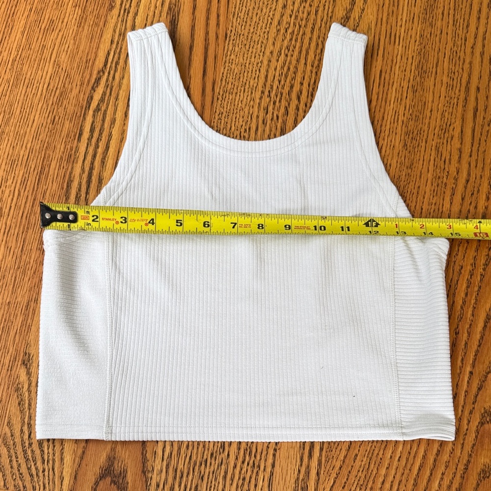 lululemon athletica Ivory Ribbed Reversible Tank Top - Picture 6 of 6